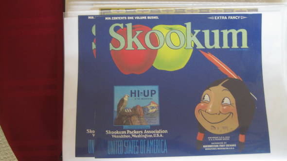 Hi Up XF No Border Fruit Crate Label