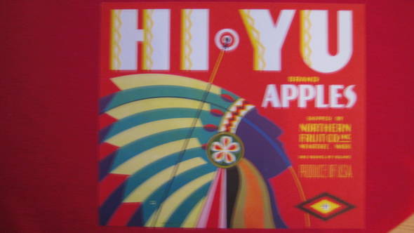 Hi Yu Fruit Crate Label