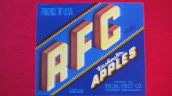RFC Fruit Crate Label