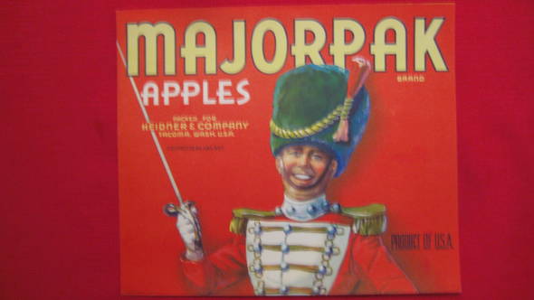 Majorpak Fruit Crate Label
