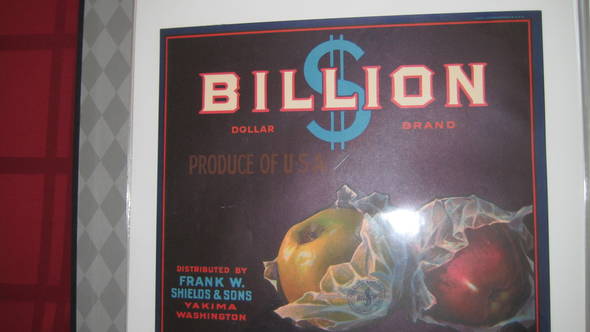 Billion Fruit Crate Label