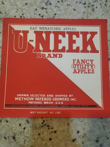 Uneek NFE Blockout Fruit Crate Label