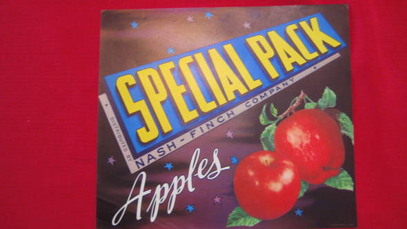 Special Pack Fruit Crate Label
