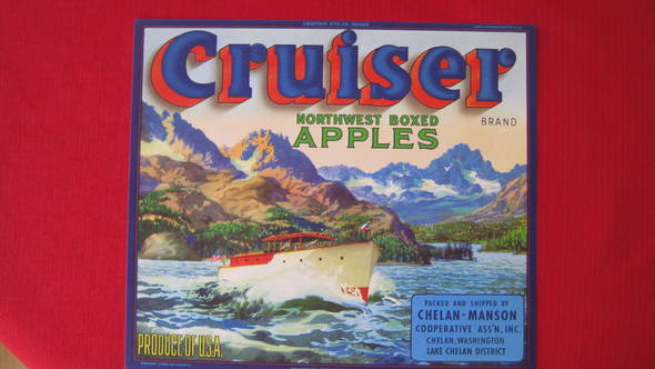 Cruiser Fruit Crate Label