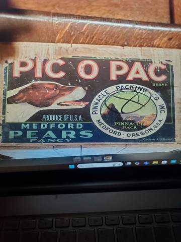 Pic O Pac Fancy Fruit Crate Label