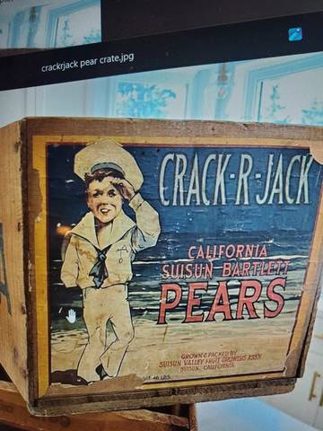 CrackRJack Fruit Crate Label