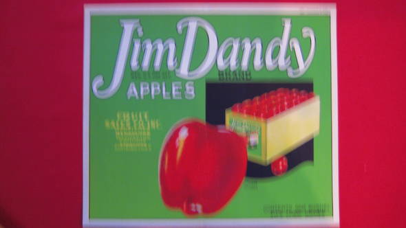 Jim Dandy Fruit Crate Label