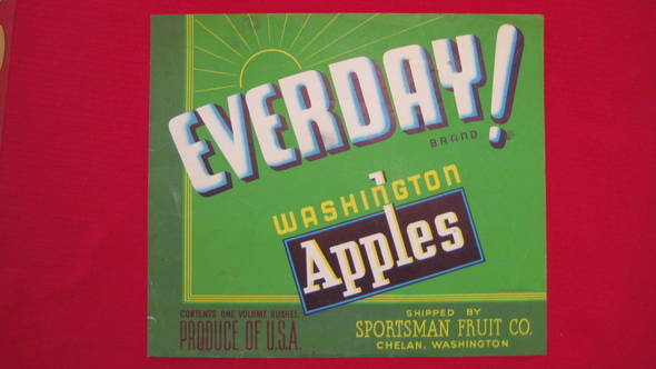 Everday Fruit Crate Label