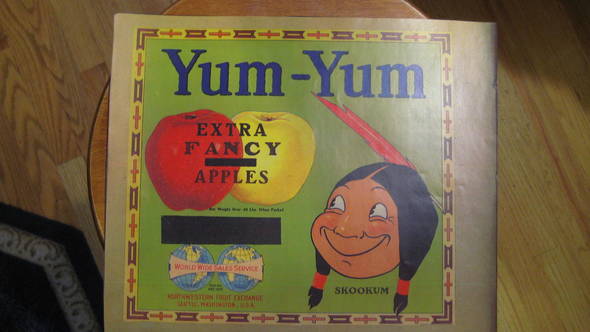 Yum Yum XF Fruit Crate Label