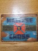 Maltese Cross Blue Red