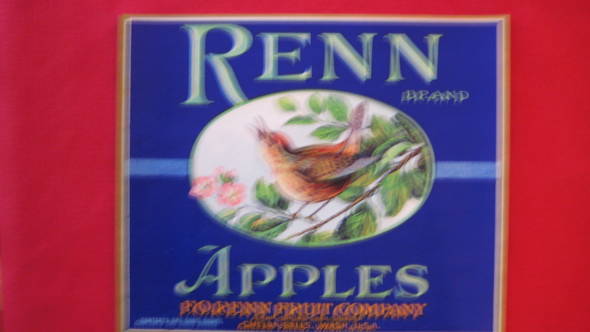 Renn Fruit Crate Label