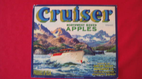 Cruiser Fruit Crate Label