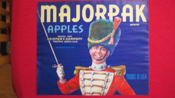 Majorpak Fruit Crate Label