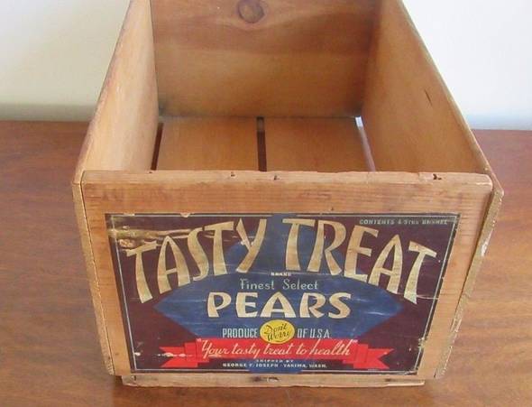 Tasty Treat Fruit Crate Label