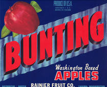Bunting Apples