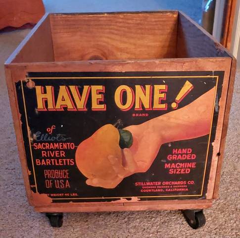 Have One Fruit Crate Label