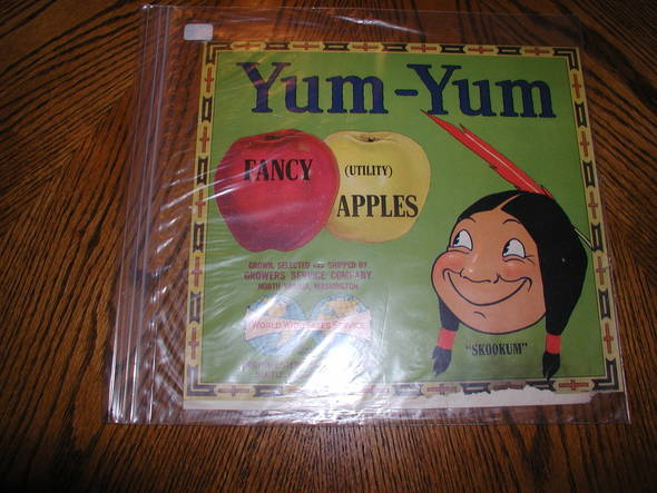 Yum Yum Growers Service Company Fruit Crate Label