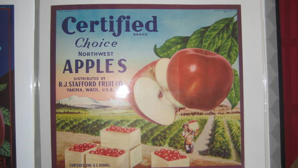 Certified Stock Fruit Crate Label