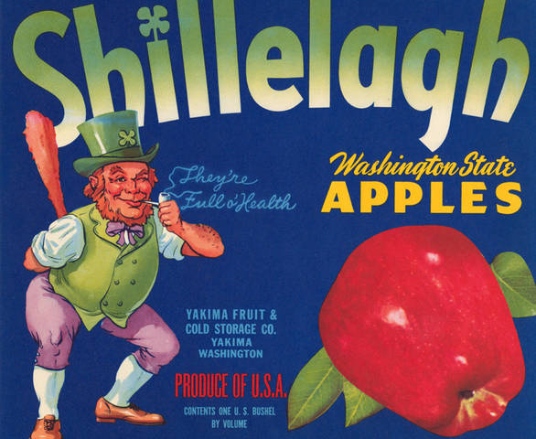 Shillelagh Fruit Crate Label