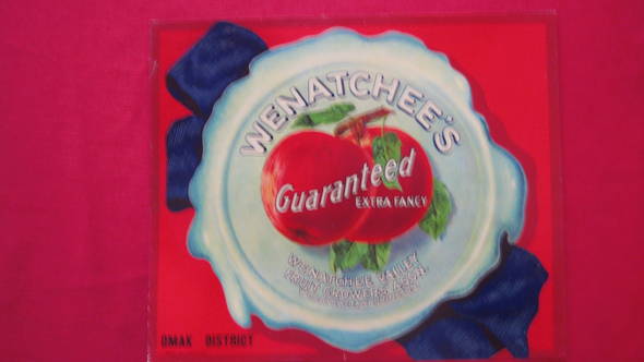 Wenatchee's Fruit Crate Label