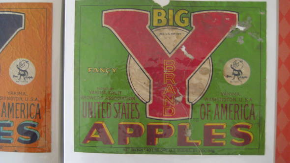 Big Y Fancy Fruit Crate Label
