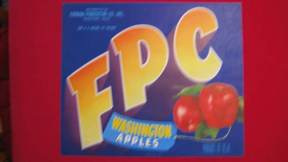 FPC Fruit Crate Label