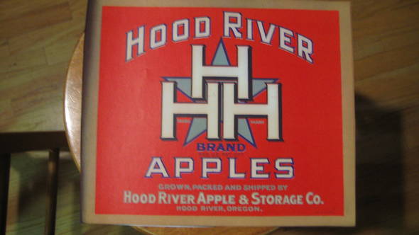 HHH Red Fruit Crate Label