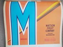  M Brand Matson Fruit Crocker Union  6