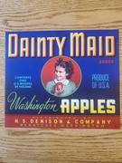 Dainty Maid Blue US Litho