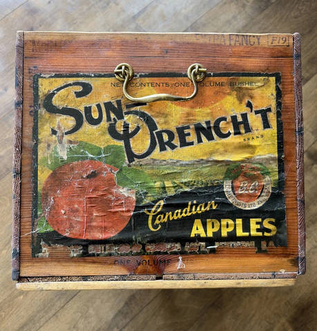 Sun Drench't Fruit Crate Label