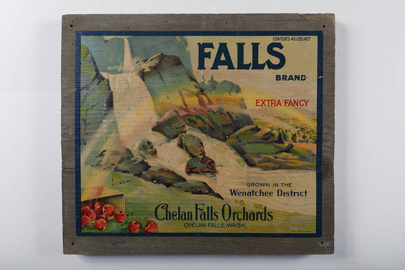 Falls older version Fruit Crate Label