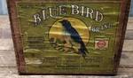 Blue Bird Green With Shield