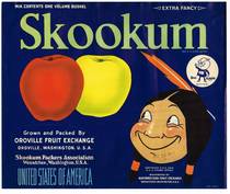 Skookum Blue Goose Oroville Fruit Exchange