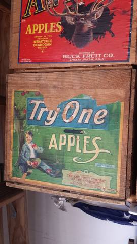 Try One Fruit Crate Label