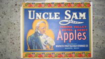 Uncle Sam blue black printing