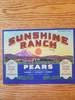 Sunshine Ranch 42 LBS