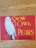 Snow Owl No Pat