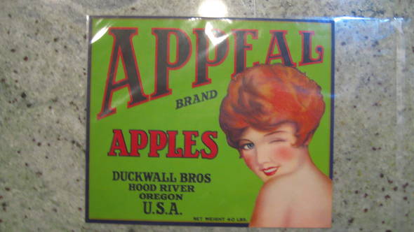 Appeal Fruit Crate Label