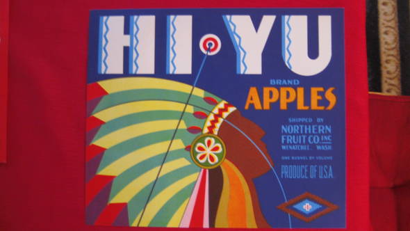 Hi Yu Fruit Crate Label