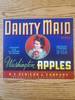 Dainty Maid Blue US Litho