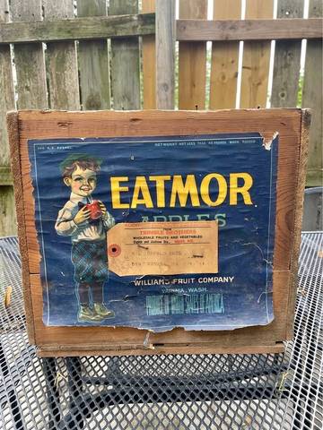 Eatmor Both weights Fruit Crate Label