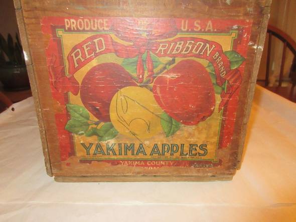 Red Ribbon 40# Fruit Crate Label
