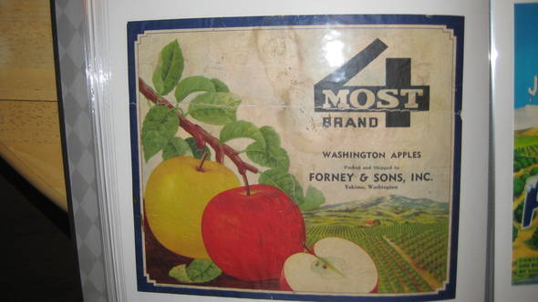 Formost Fruit Crate Label