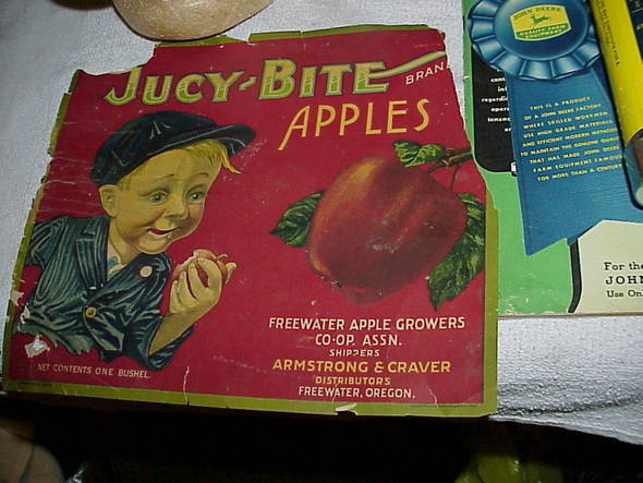 Jucy Bite Fruit Crate Label