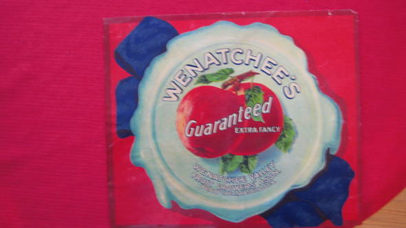 Wenatchee's Fruit Crate Label
