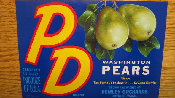 PD Fruit Crate Label