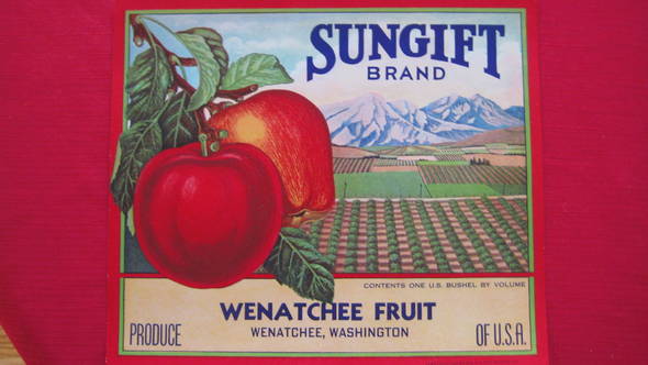 Sungift Fruit Crate Label