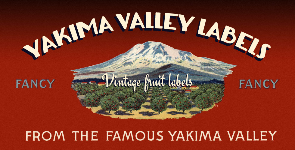 Yakima Valley Fruit Labels